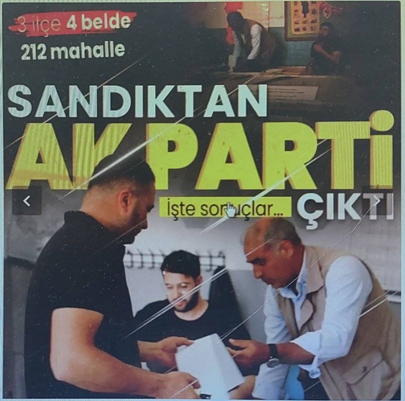 3 ilçe ve 4 beldede seçim yenilendi! Tunceli Sivas ve Aksaray'da AK Parti imzası... 