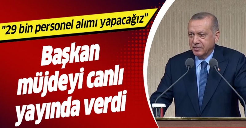 30 bin sağlık çalışanına kamuda istihdam müjdesi.