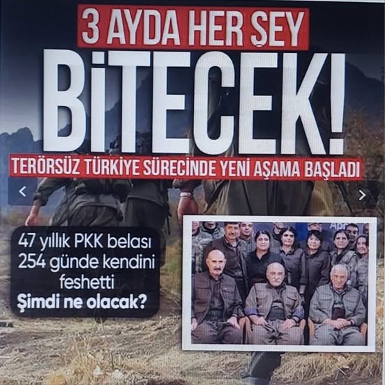 47 yıllık PKK belası 254 günde bitti! Terörsüz Türkiye sürecinde yeni aşama başladı | Şimdi ne olacak?
