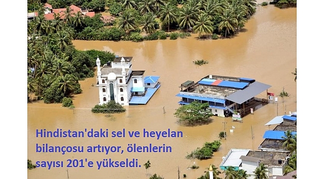 Hindistan'daki sel ve heyelan bilançosu artıyor!