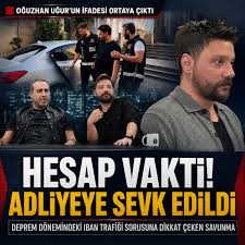 Ahbap soruşturmasında sıcak gelişme: Oğuzhan Uğur için hesap vakti! Adliyeye sevk edildi