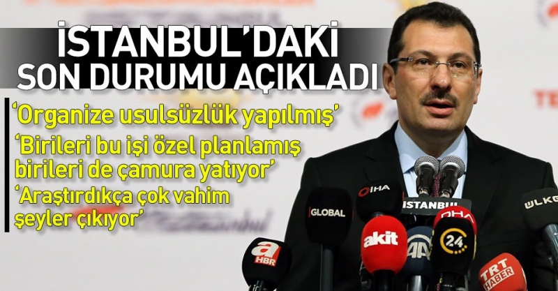 AK Parti'den son dakika seçim açıklaması: Organize usulsüzlük var!.