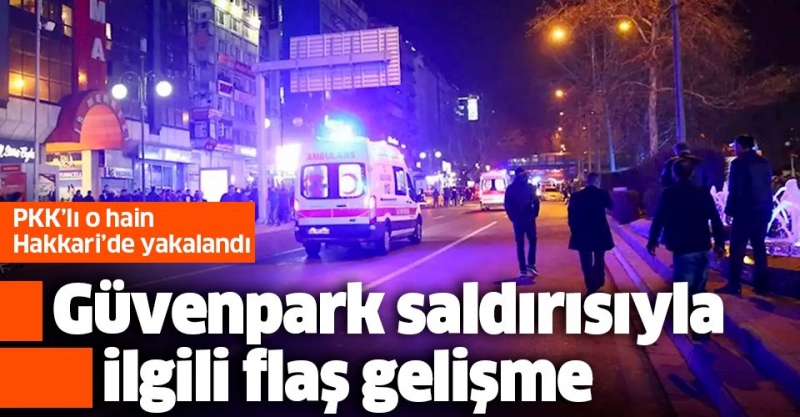 Hakkari Valiliği'nden flaş açıklama: Güvenpark saldırısının şüphelisi yakalandı!