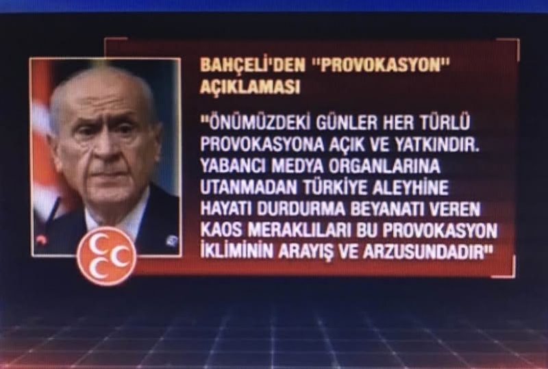 Bahçeli'den 