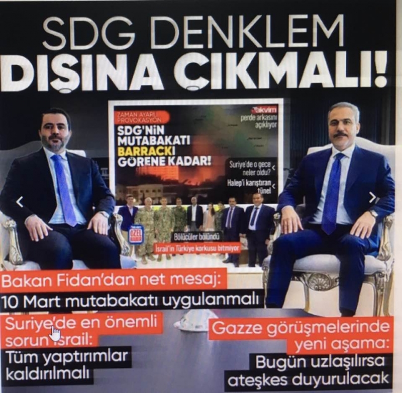 Bakan Fidan'dan Suriye mesajı: En önemli sorun İsrail | Gazze'de ateşkes vurgusu: Uzlaşılırsa bugün duyurulacak.