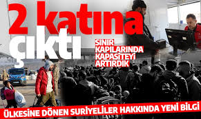 Bakan Yerlikaya’dan ülkesine dönen Suriyeliler açıklaması: Günlük geri dönüşler 2 katına çıktı