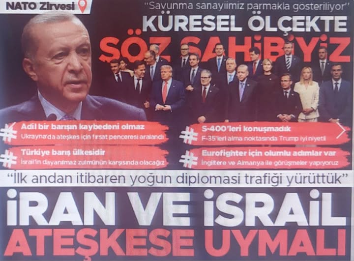 Başkan Erdoğan: İsrail ve İran ateşkese koşulsuz uymalı