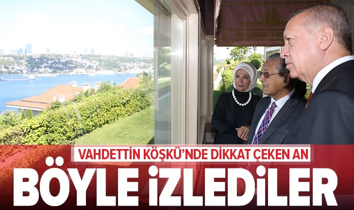 Başkan Erdoğan, Mahathir ile kahvaltıda buluştu