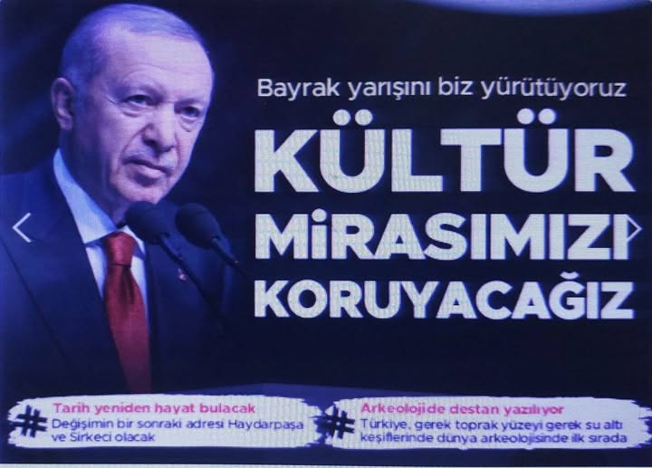 Başkan Erdoğan Uluslararası Arkeoloji Sempozyumu'nda açıkladı: Dünyada ilk sıradayız! Haydarpaşa ve Sirkeci mesajı