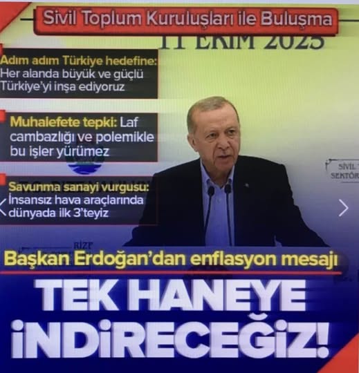 Başkan Erdoğan'dan enflasyon mesajı: Tek haneye indireceğiz