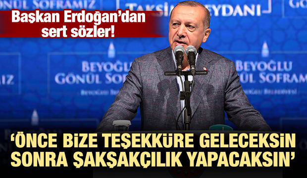 Başkan Erdoğan'dan, 'Geleneksel Beyoğlu İftarı'nın ardından önemli açıklamalar..