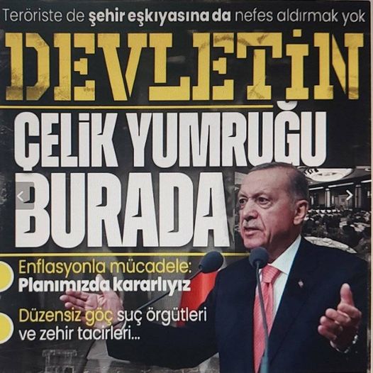 Başkan Erdoğan'dan şehir eşkıyalarına uyarı: Karşılarında devletimizin çelikten yumruğunu bulacaklar | Kolluk kuvvetleriyle iftar