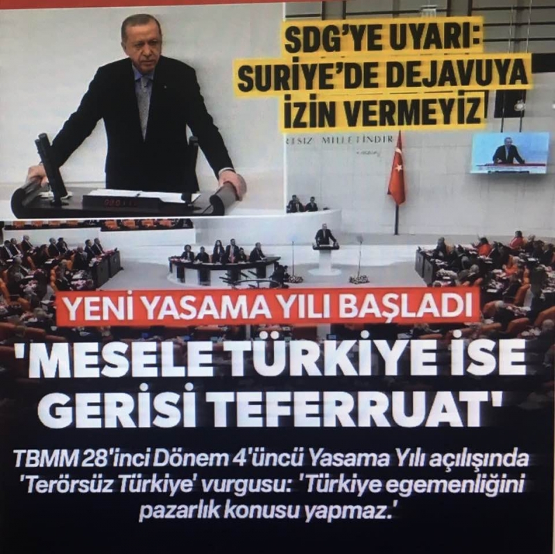 Başkan Erdoğan'dan TBMM'nin 28. Yasama Dönemi 4. Yasama Yılı açılışında önemli açıklamalar