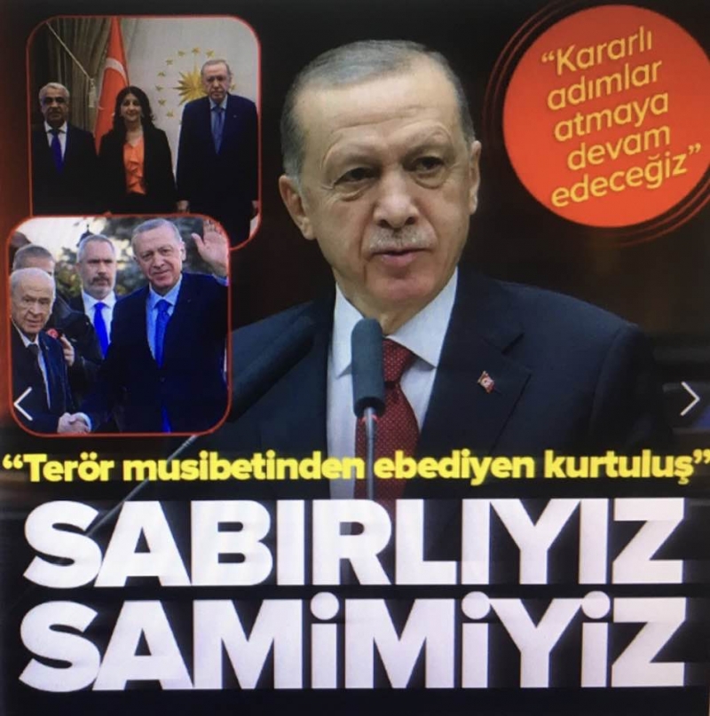 Başkan Erdoğan'dan Terörsüz Türkiye mesajı: Milletimizi ebediyen kurtaracak adımlar atacağız