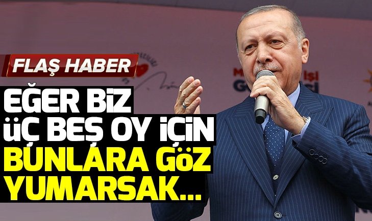 Başkan Erdoğan Mersin'de sert sözler: Hala aynı bataklıkta çırpınıyorlar!..