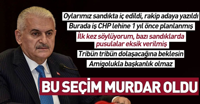 Binali Yıldırım'dan çok önemli İstanbul açıklaması.