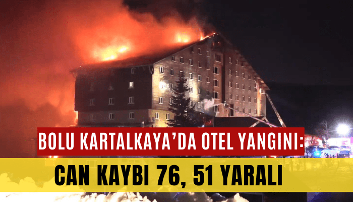 Bolu'da kayak merkezinde yangın faciası: Can kaybı 76'ya yükseldi | İşletme sahibi dahil 9 kişi gözaltında