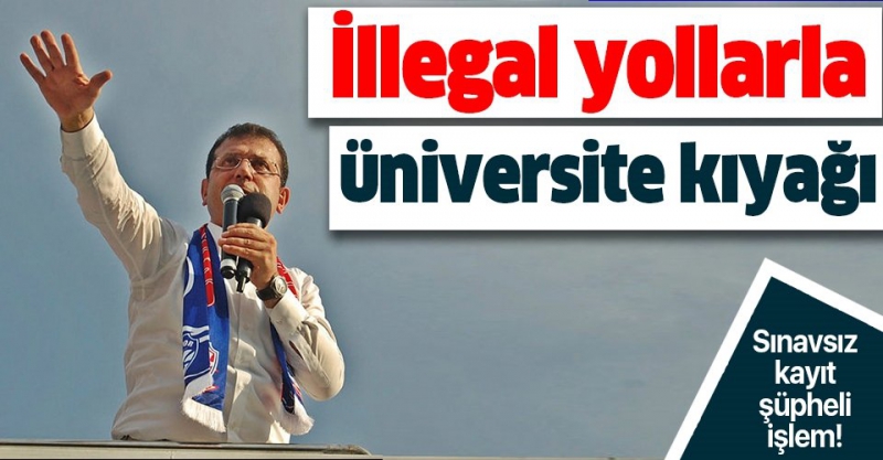CHP adayı Ekrem İmamoğlu üniversite diplomasını da usulsüzlüklerle almış!