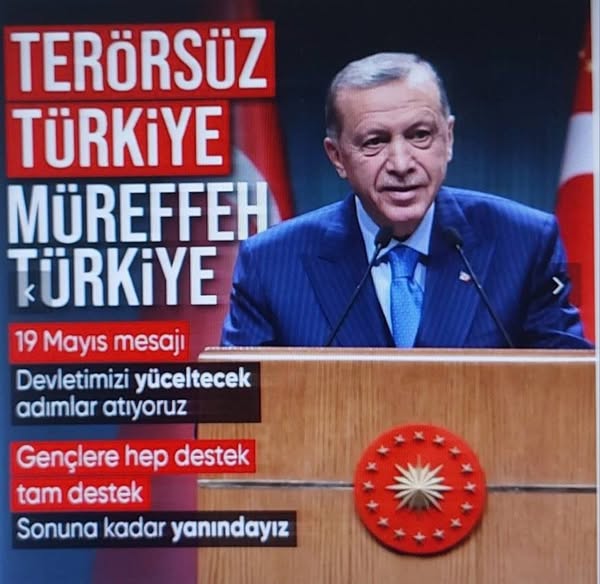 Cumhurbaşkanı Erdoğan'dan '19 Mayıs' mesajı