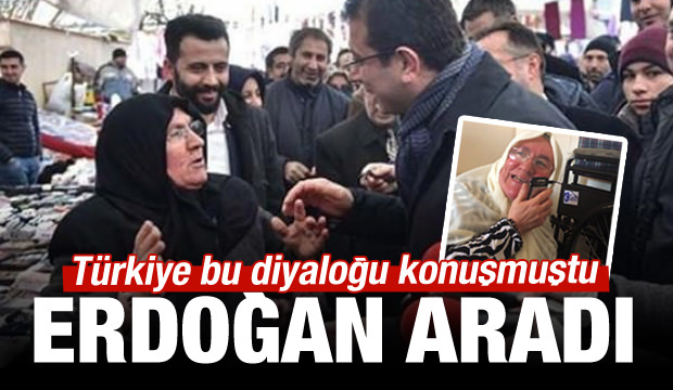 Cumhurbaşkanı Erdoğan, Mehruze teyzeyi aradı