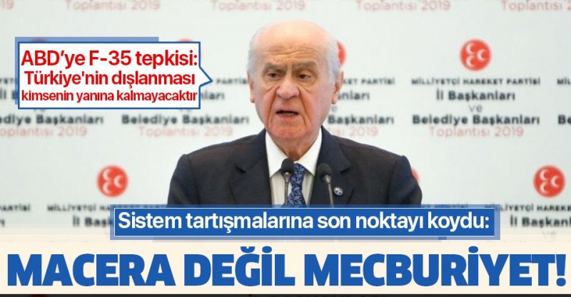 Devlet Bahçeli: Amaç iğrençtir, kötü niyettir.