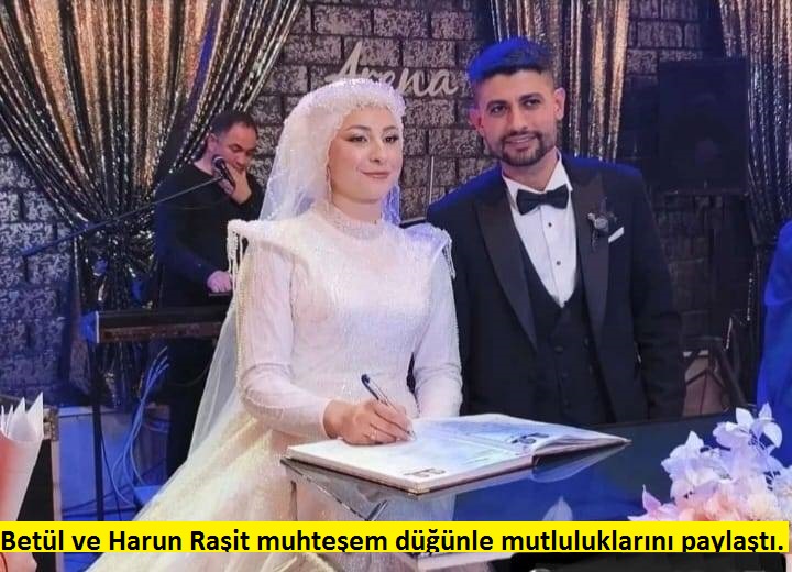 Dillere destan düğün: Karaduman ve Gençtürk ailelerin mutlu günü!  