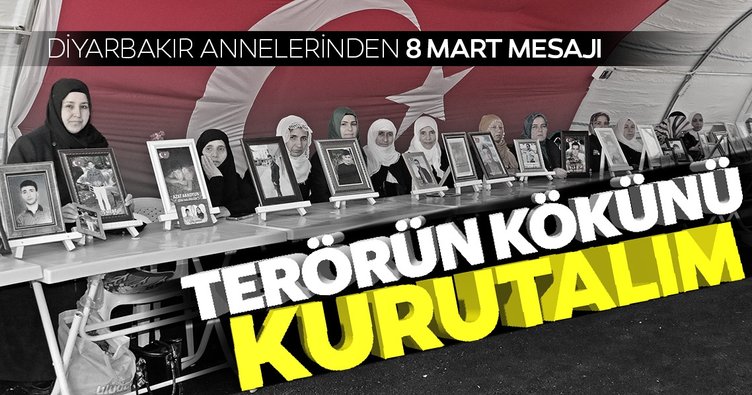 Diyarbakır anneleri, 8 Mart Dünya Kadınlar Günü'nde de eylemlerine devam etti