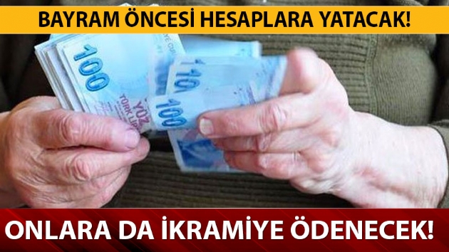 Emekli bayram ikramiyesi 27-31 Mayıs'ta hesaplarda olacak..