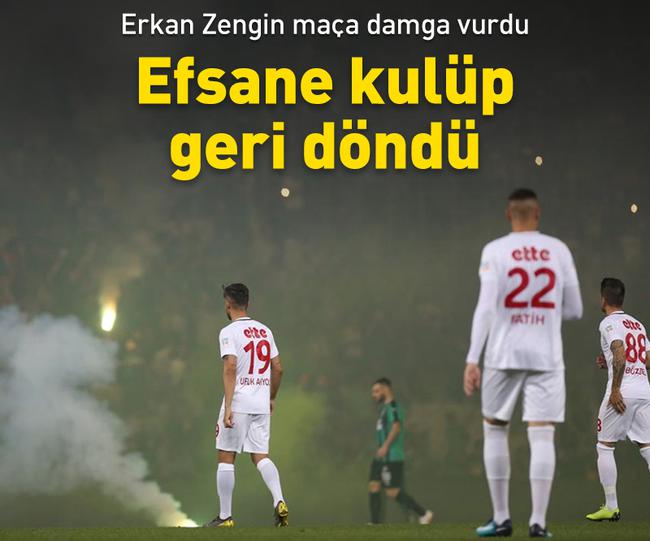 Fatih Karagümrük Sakaryaspor'u geçti, Spor Toto 1. Lig'e yükseldi.