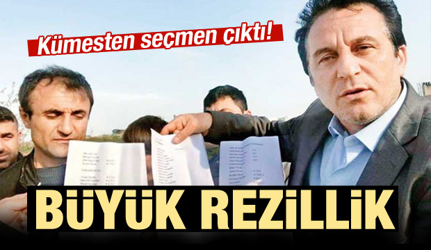 Garsonu, hizmetliyi sandık kurulu başkanı yaptılar.