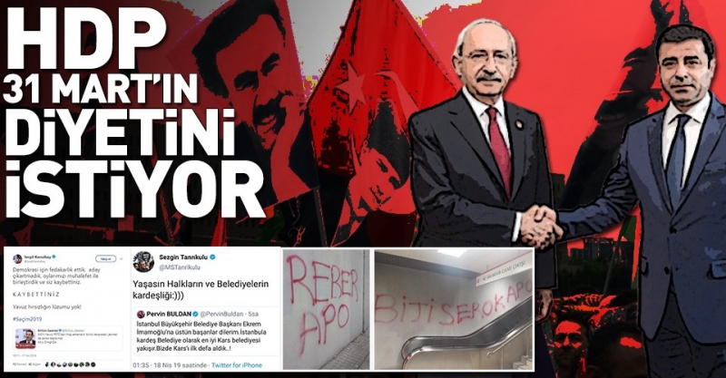 HDP CHP'den İstanbul'un diyetini istiyor....