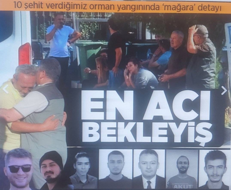 Her kelimesinde defalarca yutkundu! Tarım ve Orman Bakanı İbrahim Yumaklı orman yangınında şehit düşenleri açıklarken zor anlar yaşadı!
