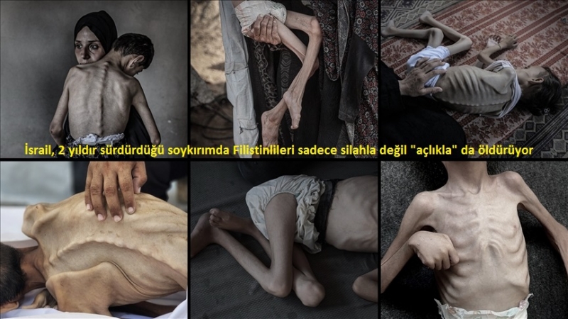 İnsanlık tarihinin en acı soykırımı 2. yılında! İsrail Gazze'de on binlerce masumu katletti.