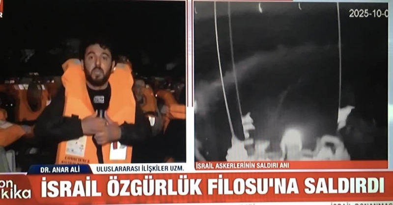 İsrail Özgürlük Filosu'ndaki aktivistleri alıkoydu