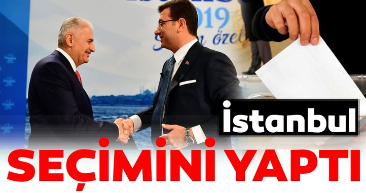 İstanbul seçim sonuçları: İBB Başkanlığı seçimini Ekrem İmamoğlu kazandı...