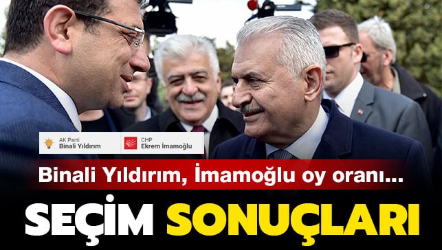 İstanbul seçim sonuçları: İBB Başkanlığı seçimini Ekrem İmamoğlu kazandı...