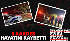 İzmir'de yangın dehşeti: 5 kardeş hayatını kaybetti