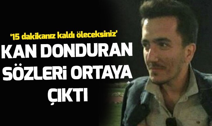 İzmir'deki ürküten olayda oğulları zehirli şerbeti içirip '10 dakikanız kaldı' demiş.