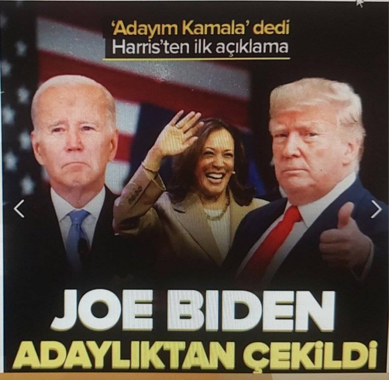 Joe Biden sonunda yarıştan çekildi! 'Tanrı isterse bırakırım' diyordu