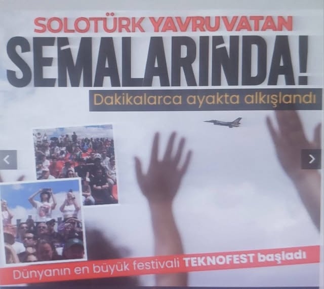 KKTC'de TEKNOFEST rüzgarı: Yavru Vatan semalarında nefes kesen SOLOTÜRK gösterisi