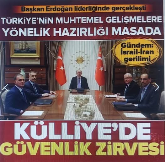 Külliye'de güvenlik zirvesi! Başkan Erdoğan liderliğinde gerçekleşti.