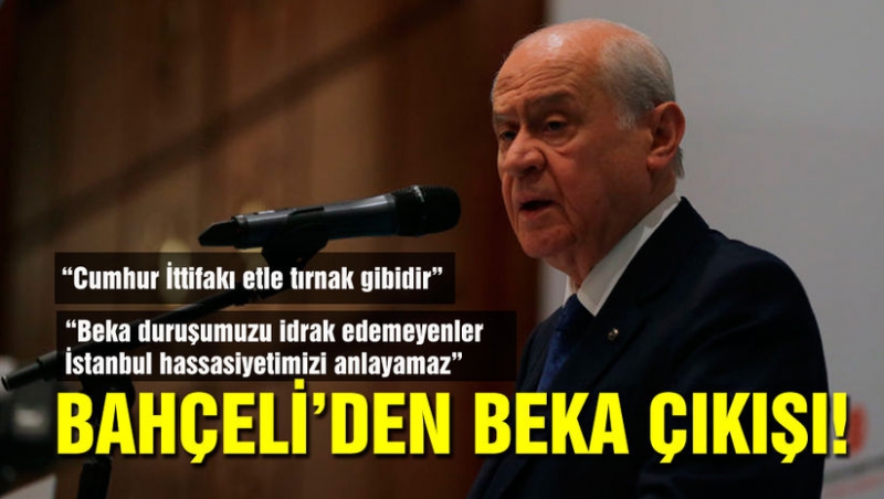 MHP Genel Başkanı Devlet Bahçeli'den 23 Haziran seçimleri öncesi İstanbul'da önemli açıklamalar..
