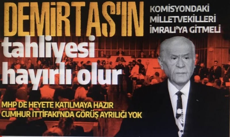 MHP Genel Başkanı Devlet Bahçeli'den Terörsüz Türkiye mesajı: Komisyonun İmralıya gitmesi süreci güçlendirir | Cumhur İttifakı tam gaz devam!
