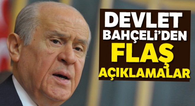 MHP Genel Başkanı Devlet Bahçeli: Cumhur İttifakı Türk milletinden taraftır..