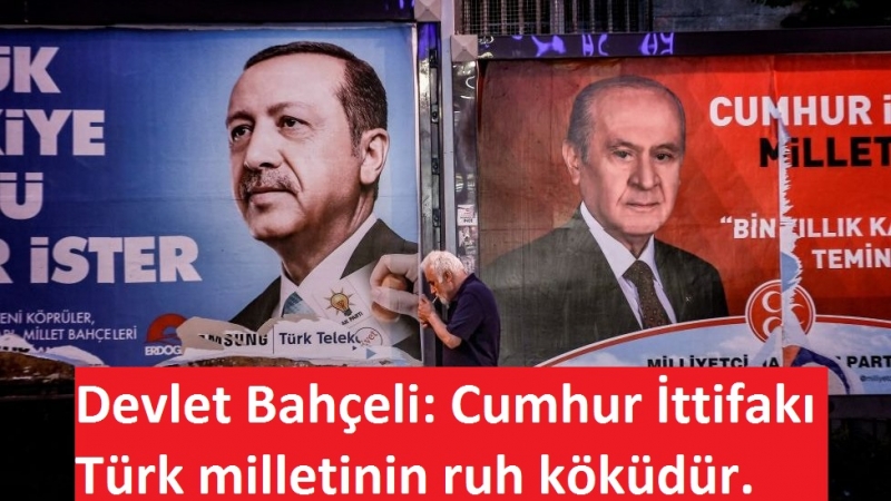 MHP Lideri Devlet Bahçeli: Cumhur ittifakı Türk milletinin ruh köküdür