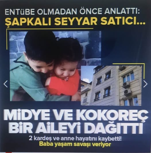 Midye ve kokoreç bir aileyi dağıttı! Almanya'dan gelip İstanbul'da kabusu yaşayan baba konuştu: 50'li yaşlarda şapkalı seyyar satıcı...