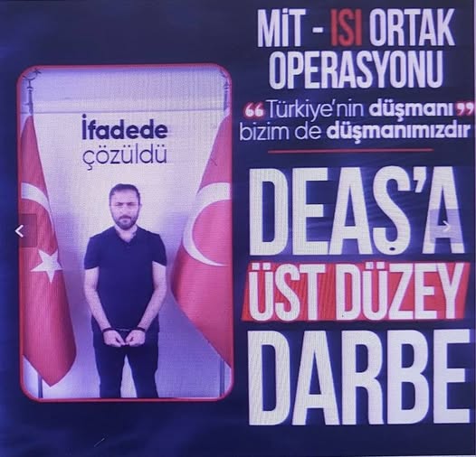 MİT'ten yurt dışında DEAŞ operasyonu: En üst düzey Türk DEAŞ yöneticisi Özgür Altun yakalandı
