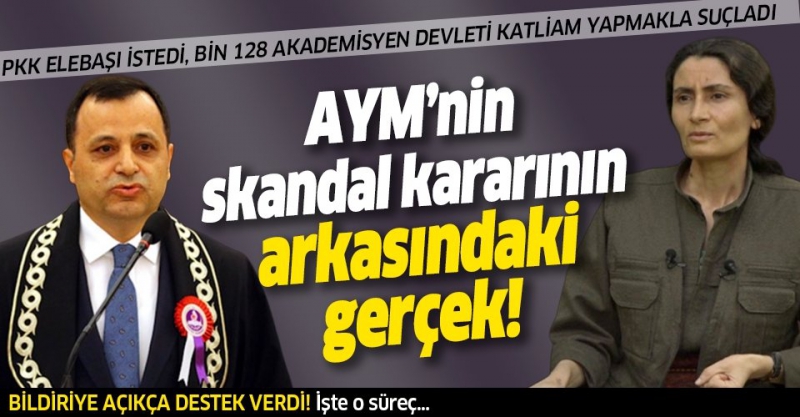 PKK elebaşı Bese Hozat istedi, bin 128 akademisyen devleti katliam yapmakla suçladı! İşte o süreç..