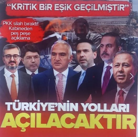 PKK silah bıraktı! AK Parti Sözcüsü Çelik'ten net mesaj: Provokasyonlara karşı devlet kurumları teyakkuzda.