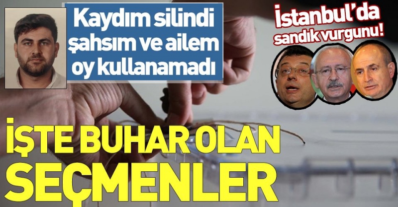SABAH, Büyükçekmece’de buhar olan ve vatandaşlıktan çıkarılan 3 bin 92 seçmenin listesine ulaştı!.